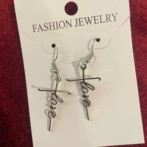 Cross earrings